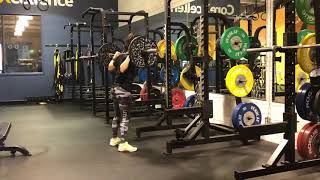 Barbell Drop to Jump Squat