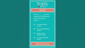 TOEFL Grammar Practice #149 | Structure Questions (Inversion after Negative Adverbials)