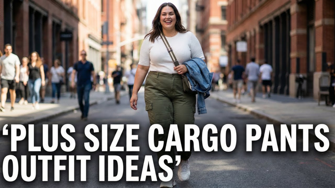 Plus Size Cargo Pants Outfit Ideas | Street-Style Trends 2026