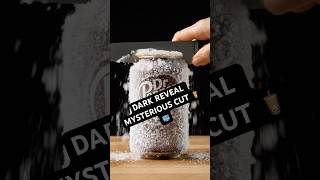 🔪 Frozen Dr Pepper Can Sliced in Half ASMR | Mysterious Dark Reveal &amp; Ice Shards Fly ❄️🥤