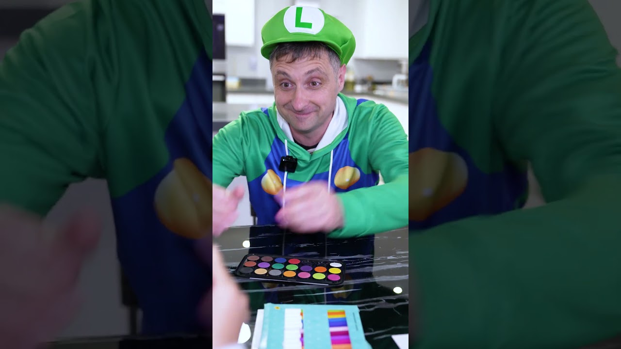 Never paint with colors if it's a drink!! 