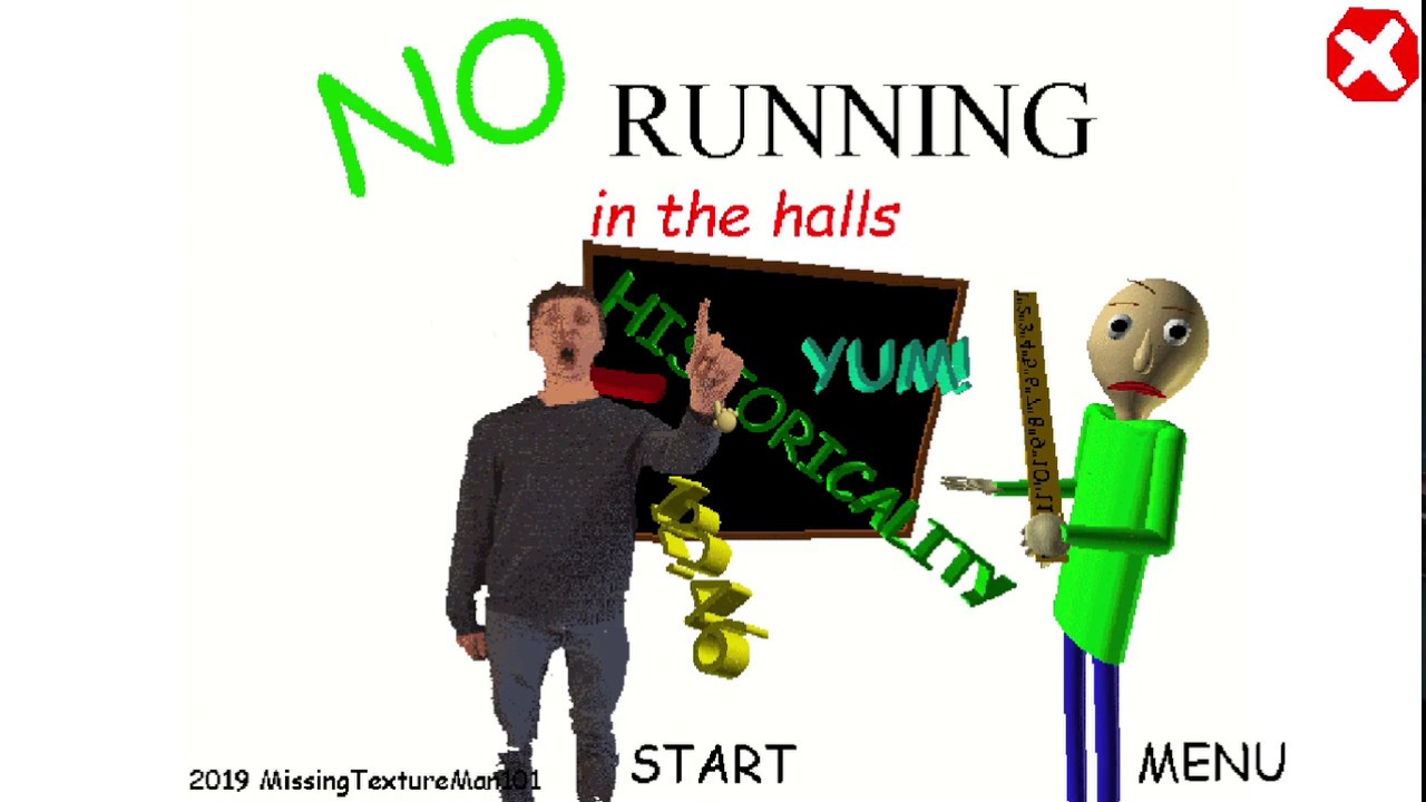 Kickstarter baldi. No Running in the Halls. Baldi in Hall. Dont Running in the Halls. Baldi no Running.