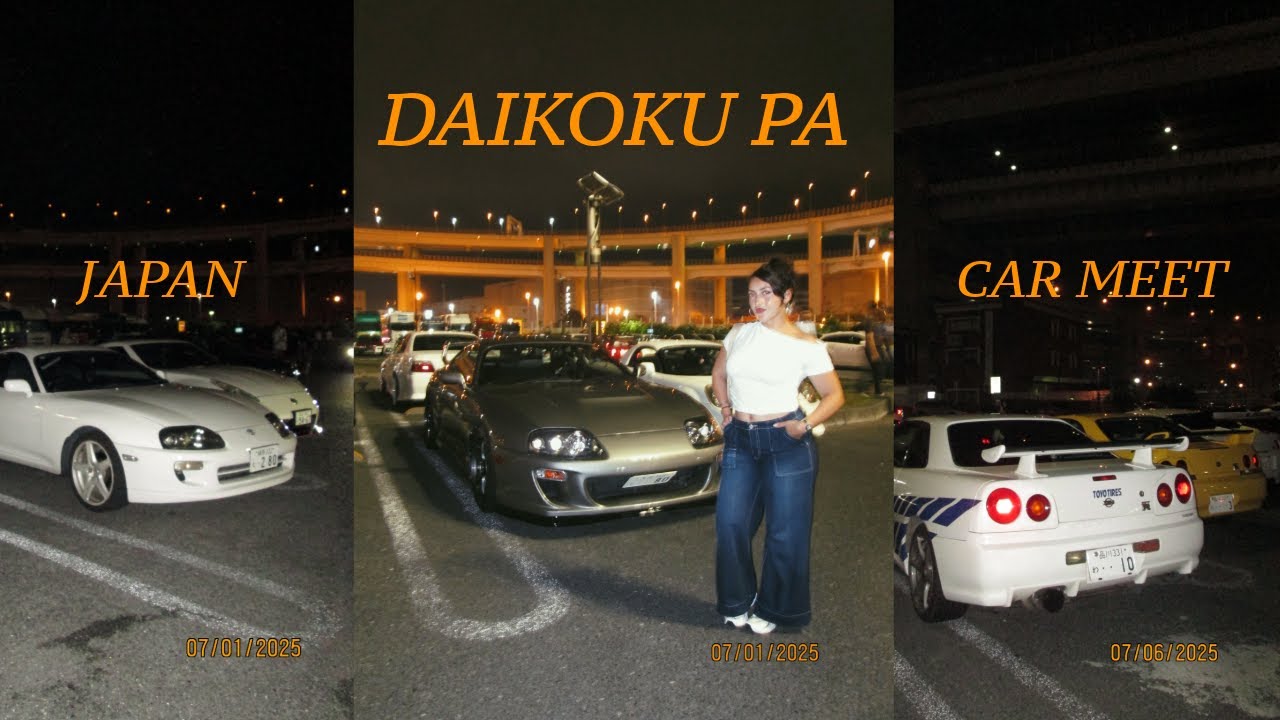 daikoku pa - car meet in Japan! - YouTube