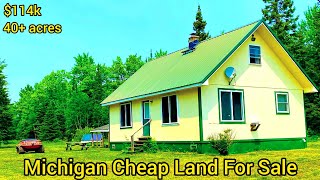 Michigan Cheap Land For Sale Land For Sale In Northern Michigan Mi Off Grid Cabin 40 Acres