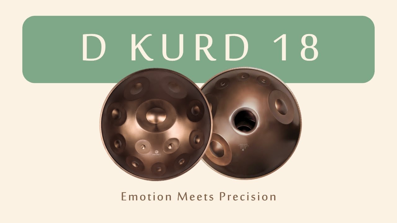 D Kurd Handpan – 18 Notes | Mutant Series • Emotion Meets Precision