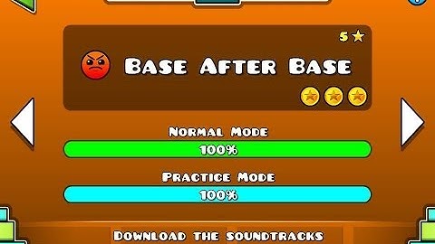 Geometry Dash - Level 5: Base After Base (All Coins)