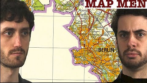 Why is there a BLANK space in this map of East Berlin?