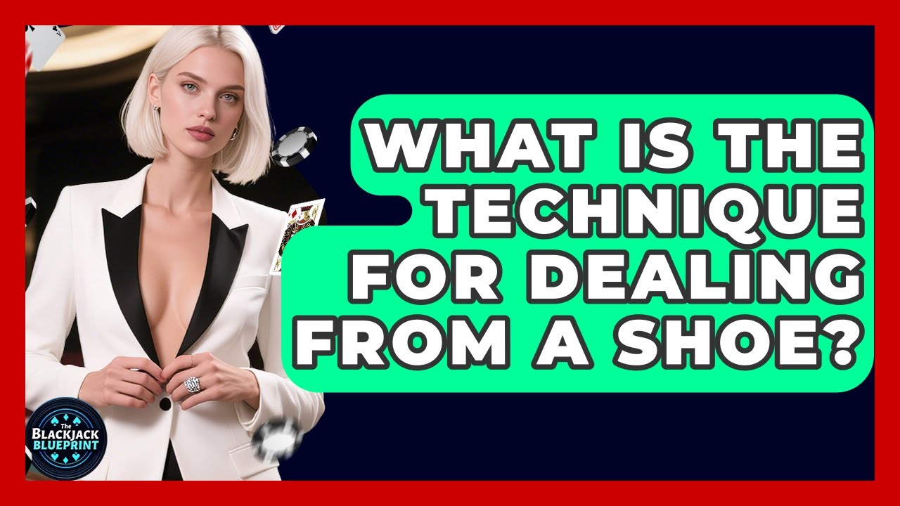 What Is The Technique For Dealing From A Shoe? - The Blackjack Blueprint