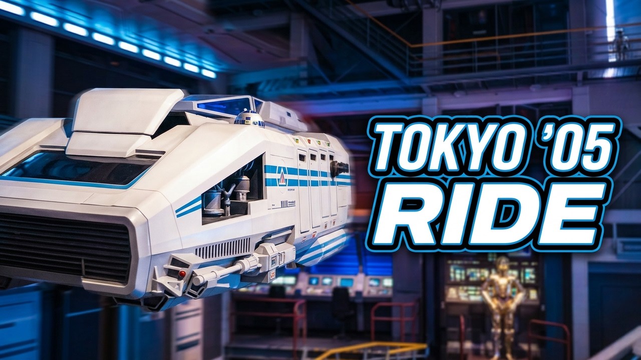 Rare 2005 Star Tours Queue – Tokyo Disneyland Time Capsule! - YouTube