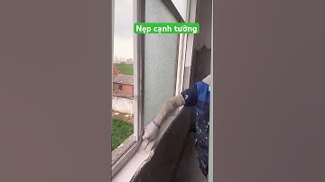 Nẹp cạnh tường giúp tô trát nhanh và đẹp hơn #xaydung #neptotuong #xaynhatrongoi