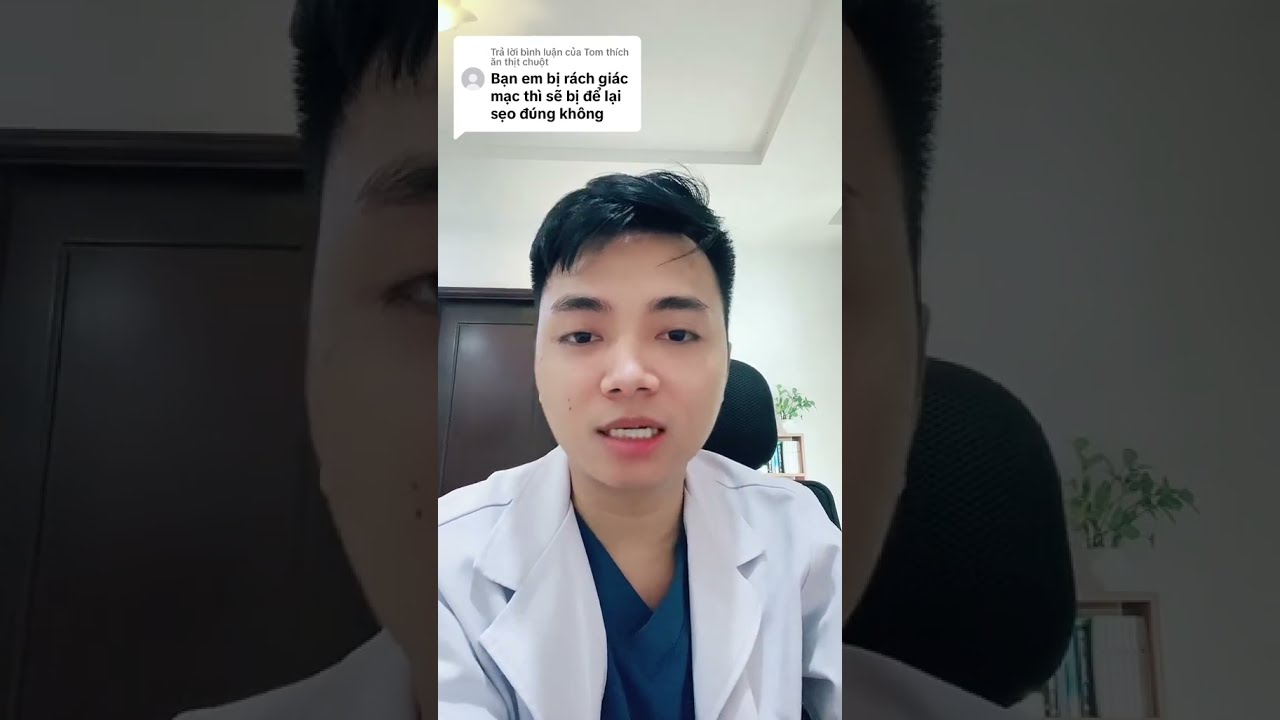 Rách giác mạc có để lại sẹo không? #shorts - youtube