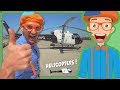 Blippi and the LAPD Helicopter | Educational Videos for Kids