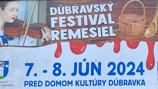 Dúbravský FESTIVAL REMESIEL - 07.06-08.06 #bratislava #slovakia