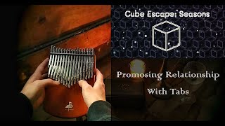 Cube Escape: Promising Relationship (Rusty Lake) - 34 key kalimba cover with Tabs