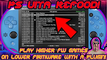 PS VITA - reFOOD Released! Plugin that ignores FW Restrictions!