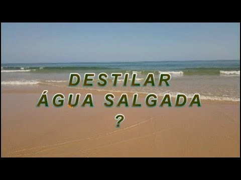 decantar agua de mar