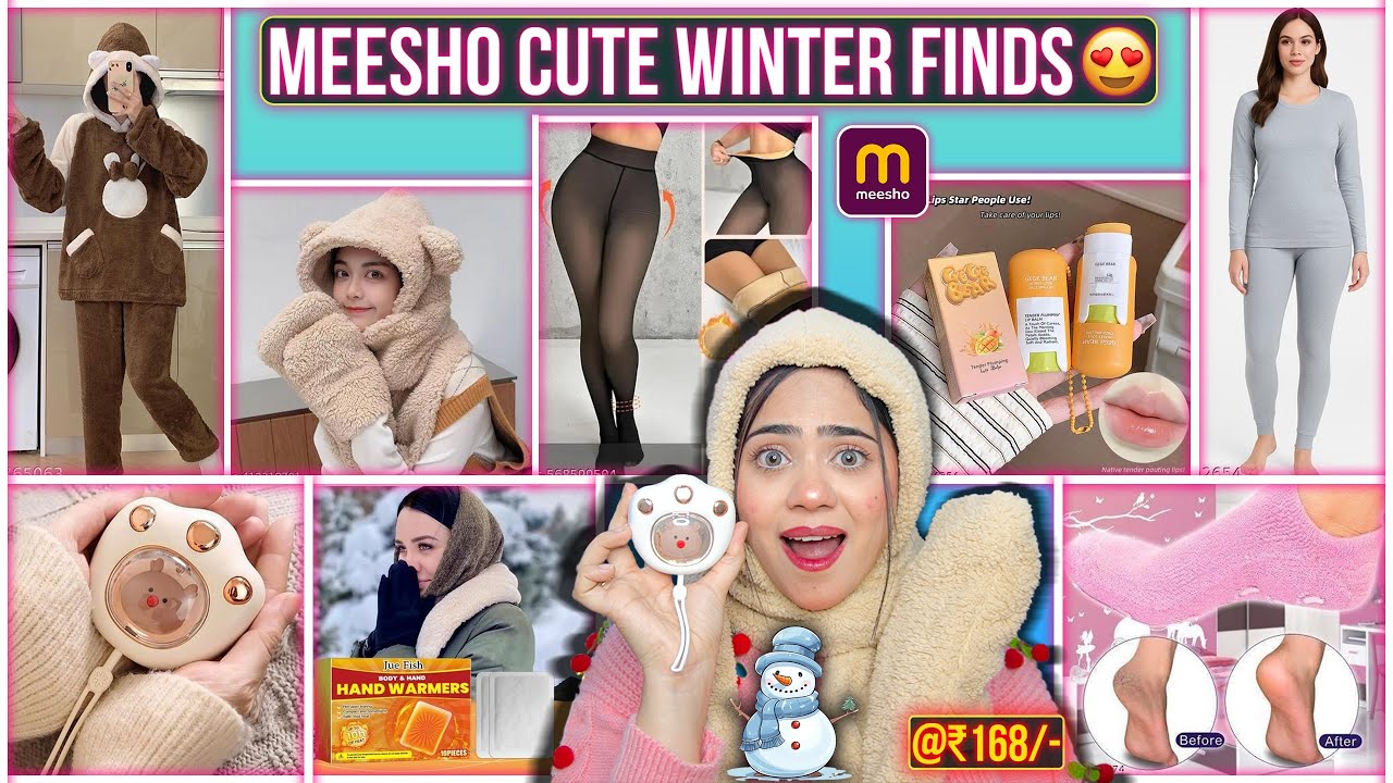 I Ordered Cute & Useful Winter ⛄️Finds from Meesho 😍| Yes they work ✨🤗 | Ronak Qureshi