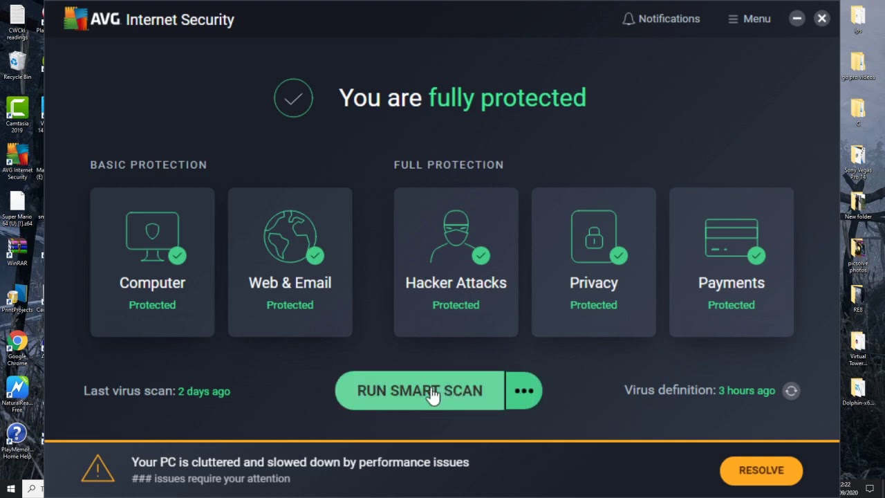 avg internet security 2019 full