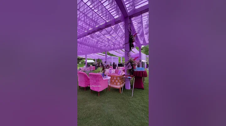 Lavender Theme Wedding Decor!