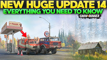 New Huge Update 14 New Features and Vehicles in SnowRunner Everything You Need to Know