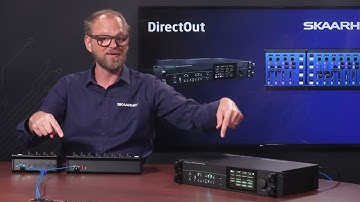 Impressive Audio Integration by SKAARHOJ with DirectOut