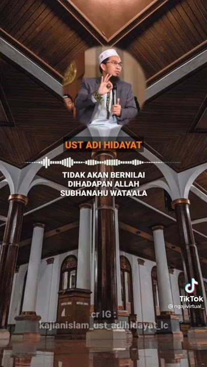 TERTIPU OLEH DUNIA | Ceramah Singkat 1 Menit Ustadz Adi Hidayat #shorts