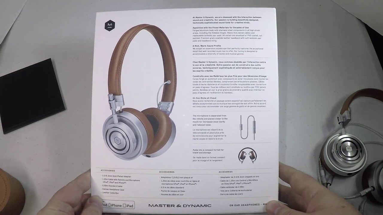 Master & Dynamic MH30 Foldable On Ear Headphones Review - YouTube