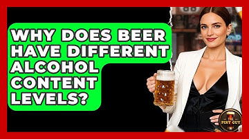 Why Does Beer Have Different Alcohol Content Levels? - The Pint Guy
