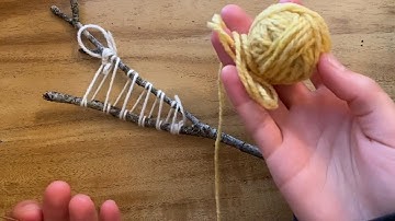 Twig Weaving - Art in Action