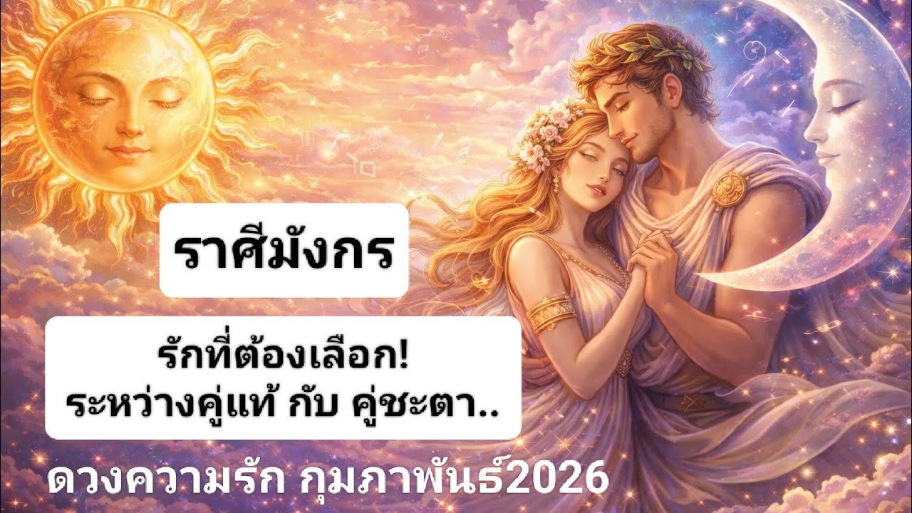 ❤️‍🔥ราศีมังกร❤️‍🔥รักที่ต้องเลือก!ระหว่างคู่แท้กับคู่โชคชะตา!❤️‍🔥ดวงความรัก/กุมภาพันธ์2026❤️‍🔥