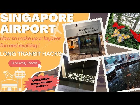 Long layover at Singapore Airport?Here's What You Can Do | Quick Guide Changi Airport Terminal 3