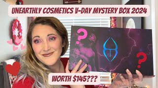 Unearthly Cosmetics Valentine's Mystery Box 2024 + GRWM | Is it Worth the Money?