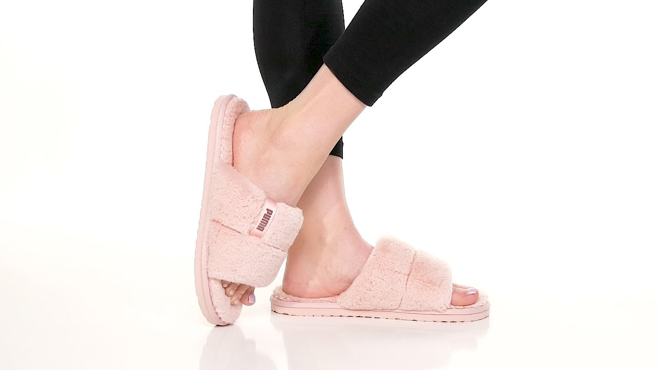 サンダル・ミュール BOYY SS23 Pink leather Puffy slippers (PUFFYSANDAL BUBGUM) PUMA Fluff Solo BX SKU: 9868657 - YouTube
