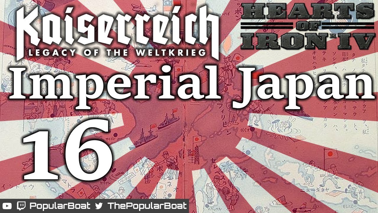 HOI4 Kaiserreich - Imperial Japan - 16 - Rails, ports and urban development