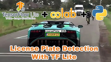 Train TensorFlow Lite Model for Custom Object (License Plate) Detection with Custom Dataset