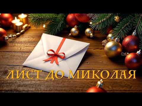 ЛИСТ ДО МИКОЛАЯ новорічна добра історія про зайчика мультик для дітей українською мовою 