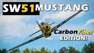 Military Aircraft SW51 Mustang YOU can Build! Carbon Fiber Scale Wings Kit   Oshkosh 2022