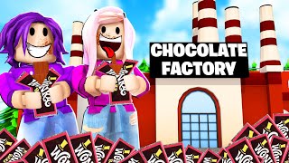 We Built Willy Wonka's Chocolate Factory on Roblox! 🍫