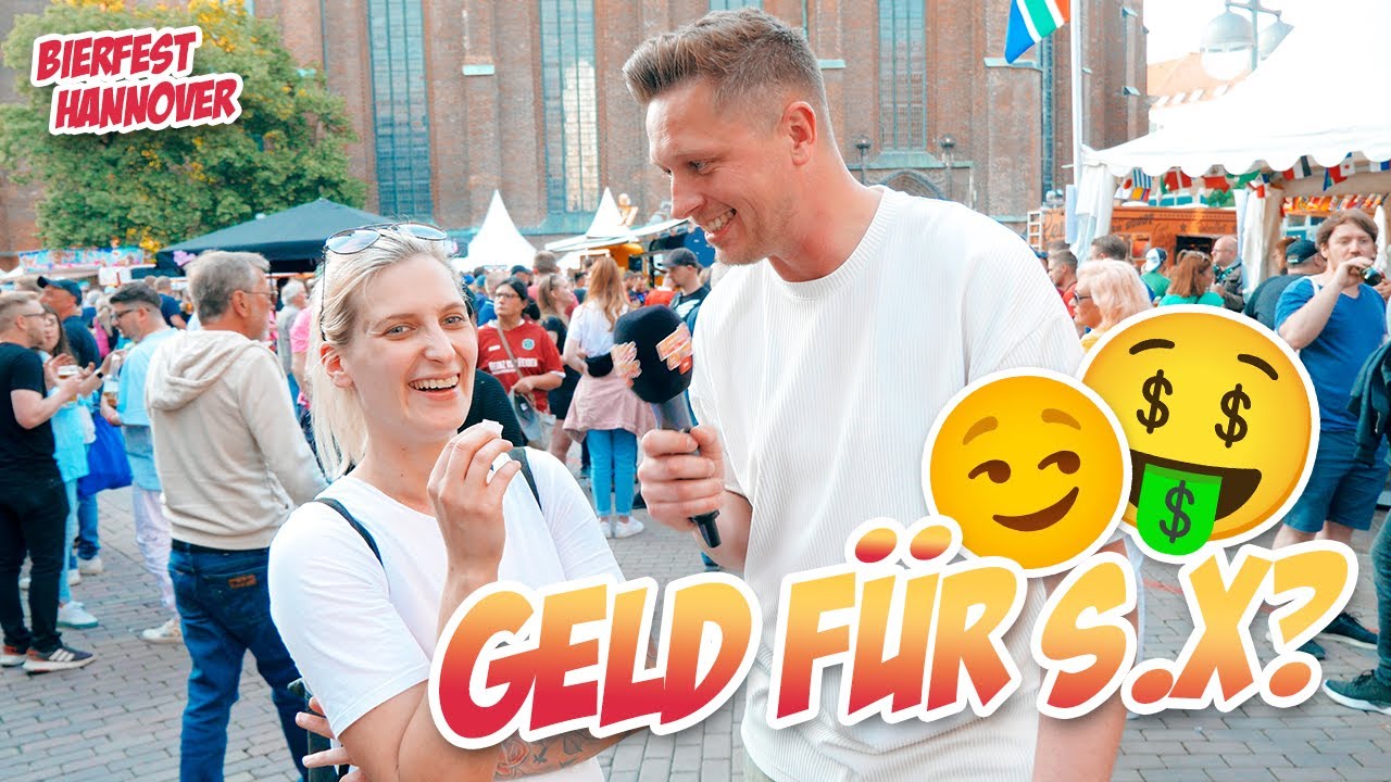 GELD für S.X 😏🤑 Straßenumfrage BIERFEST HANNOVER