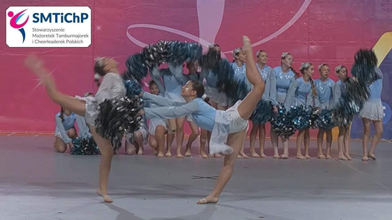 FORMACJA POM POM – REWIA Osieczna 👧 Juniorki Scena – Mistrzostwa Polski Mażoretek SMTiChP 2025