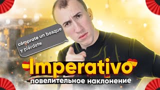 видео: ПОВЕЛИТЕЛЬНОЕ НАКЛОНЕНИЕ в испанском | Modo imperativo картинка: ПОВЕЛИТЕЛЬНОЕ НАКЛОНЕНИЕ в испанском | Modo imperativo