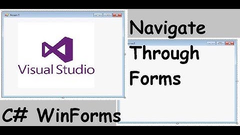 How to Navigate through Multiple forms in C# Windows Form(VB 2017)