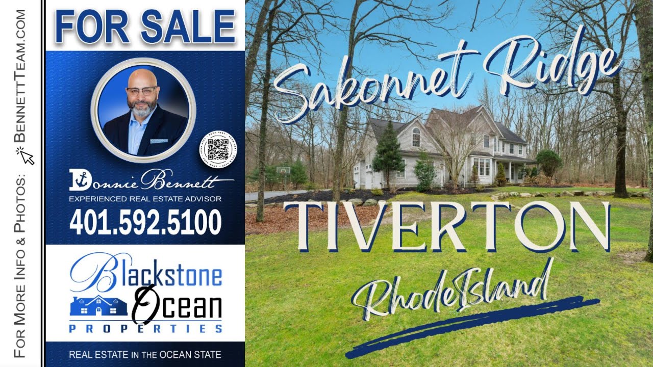 HOME FOR SALE  |  153 Sakonnet Ridge Drive  |  Tiverton  |  Rhode Island  |  Donnie Bennett