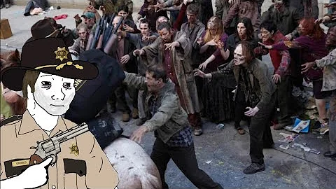 The dead Don't Die but you ran into a horde of wal...