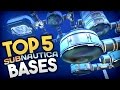 Subnautica - TOP 5 SUBNAUTICA BASES!! Best Base Creations - Subnautica Early Access Gameplay