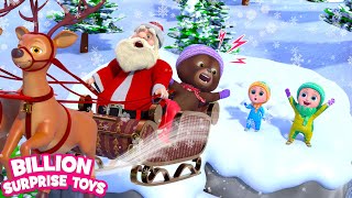 Snowy Showdown:  Epic Babies vs Animal Snowman Battle! From Skiing Fails to Hot Chocolate Surprises by BillionSurpriseToys  - Nursery Rhymes & Cartoons 175,440 views 3 months ago 2 minutes, 31 seconds