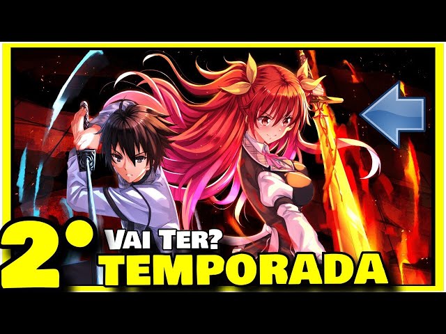 RAKUDAI KISHI NO CAVALRY 2 Temporada Vai Ter ? Anime Chivalry of a