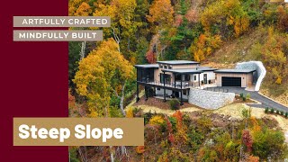 Build on a steep slope – Turkel Design