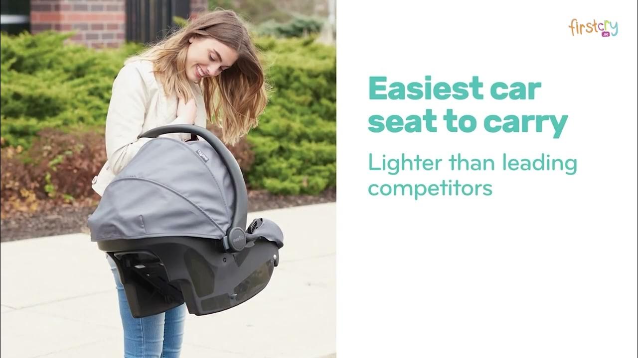 Evenflo Folio3 Jog & Stroll Travel System With Litemax Infant Car Seat