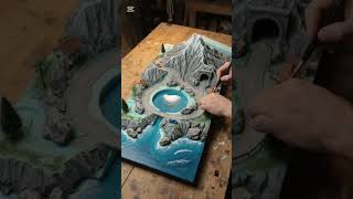 I Built a Miniature Ocean World by Hand and Brought It to Life! 🌊🚗